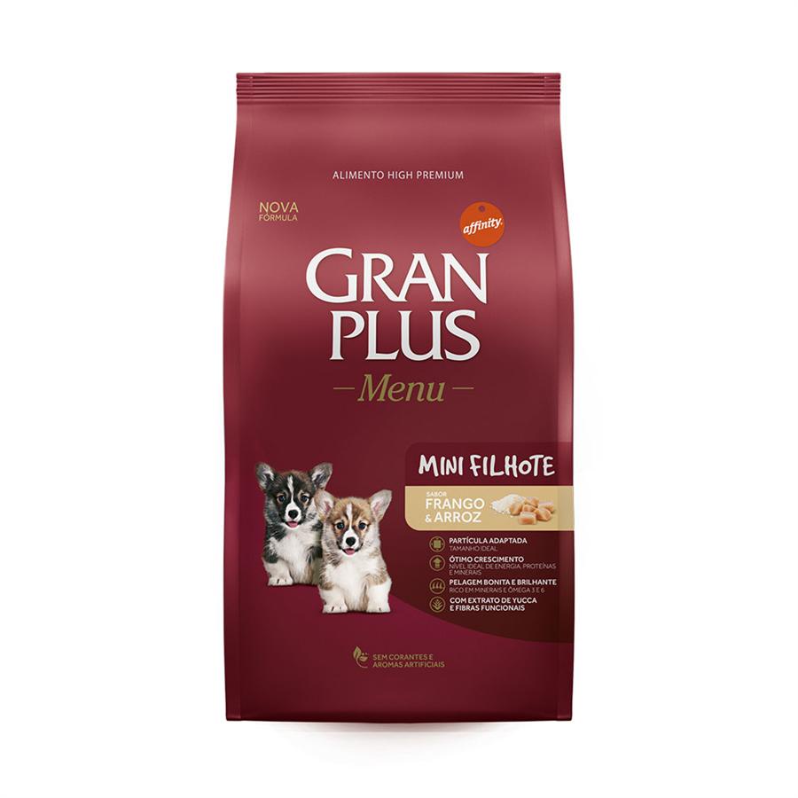 Ração Gran Plus Cães Menu Filhote Mini Frango E Arroz 1Kg em Oferta na Shopee