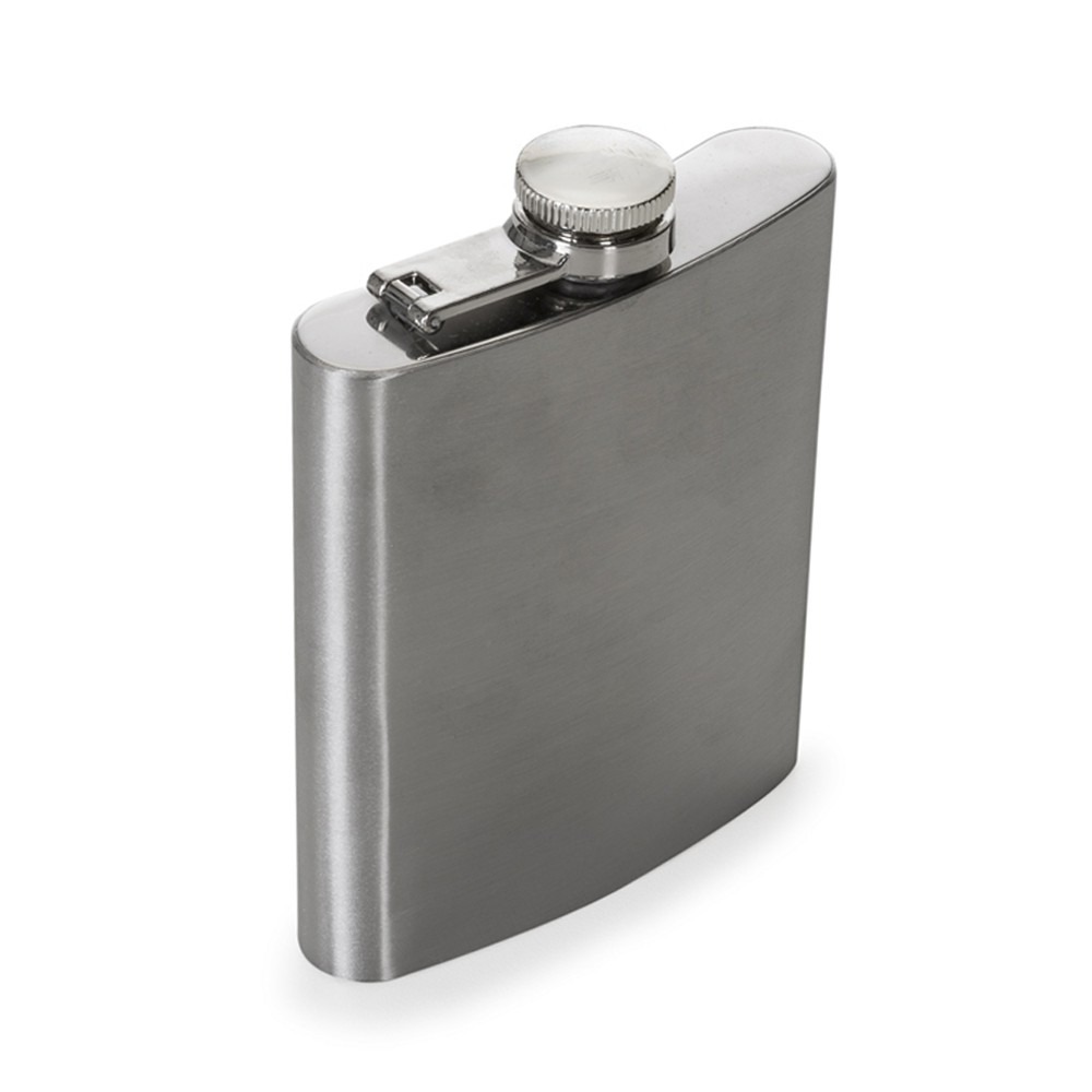 Cantil Porta Bebida De Bolso 205ml Inox 7oz - Whisky Vodka