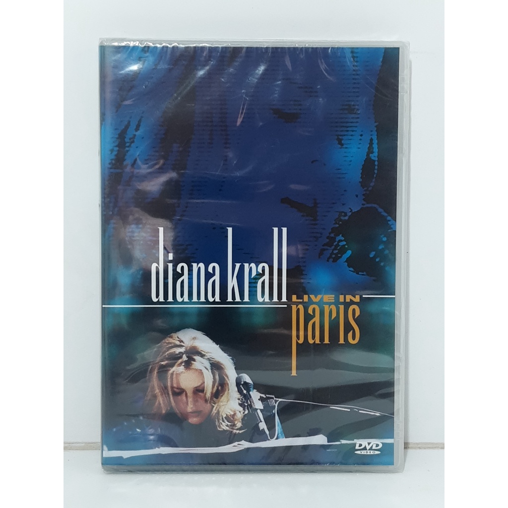 DVD Diana Krall - live in Paris (Lacrado)