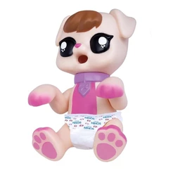 Coleção Pet Love Cachorrinhos Rosa Cotiplas