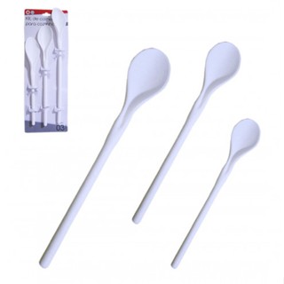 Kit 03 Colheres Para Cozinha -Prático e fácil de usar. em Oferta na Shopee