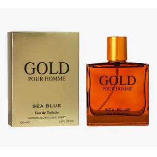Perfume GOLD 100ml Importado Sea Blue Original