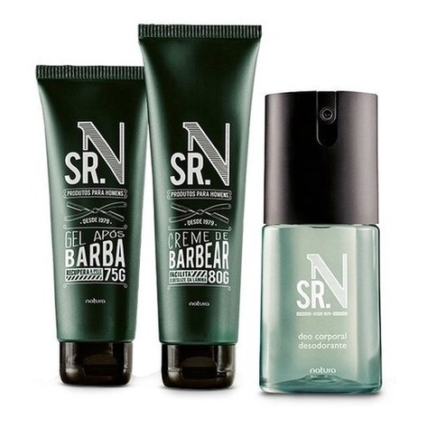 SR N Natura - Kit Barba, Desodorante Deo Corporal, Colônia, Creme de Barbear ou Outros Produtos - À Escolher.