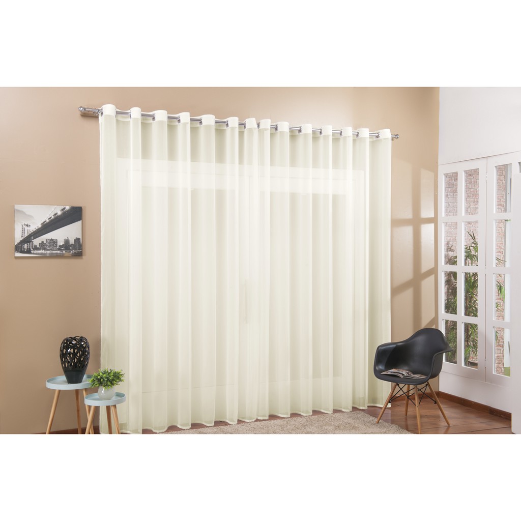 Cortina Voal 4,00 X 2,80m Ótimo