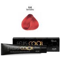 Felps Color 0/6 Vermelho Corretor 60g em Oferta na Shopee