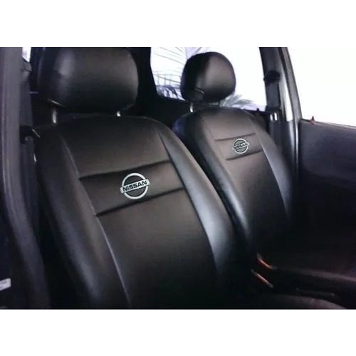 Capa Couro Banco Carro Nissan March Sentra Livina Versa