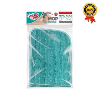 Refil microfibra verde, para Mop Spray Flash Limp, RMOP7800, Flash Limp