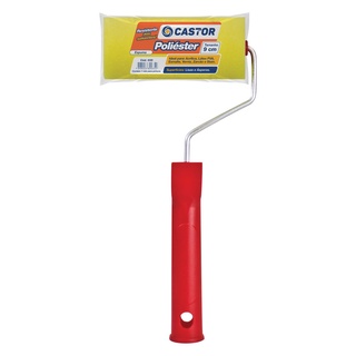 Rolo espuma poliéster 12MMx09CM c/cabo - Castor em Oferta na Shopee