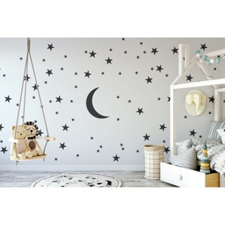 57 Adesivos Vinil Decoração De Parede Céu Estrelado Estrela Estrelinha em Oferta na Shopee