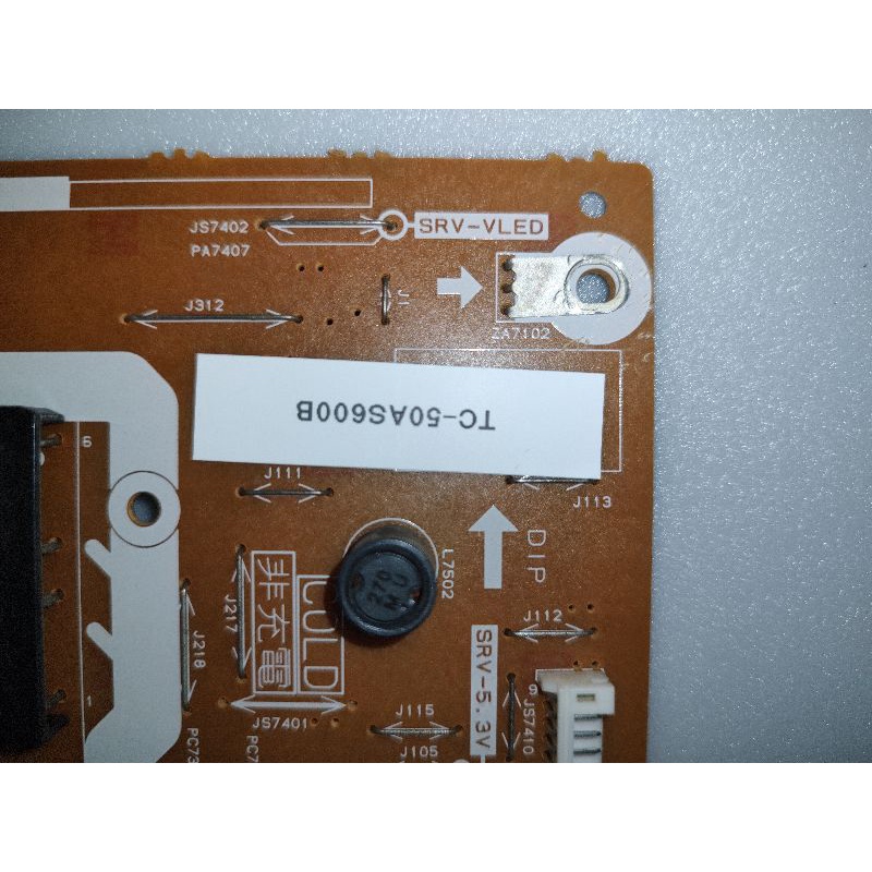 placa da fonte tv Panasonic tc-50as600b