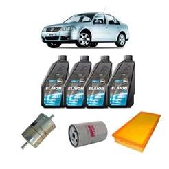 Kit Troca De Óleo Ypf 5w40 F50 Sintético Bora 2.0 8v 99 A