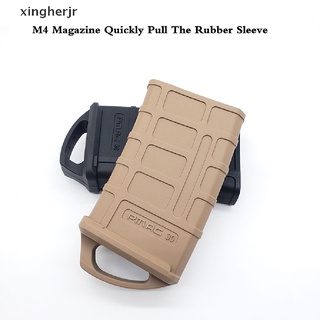 Xjbr 1Pcs Brinquedo Infantil M4/M16 PMAG Revista Rápida Manga De Bolsa De Borracha Com Holster