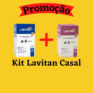 Lavitan 2 AZ Original c/ 30 + 2 Lavitan Mulher c/ 30 PROMOÇÃO