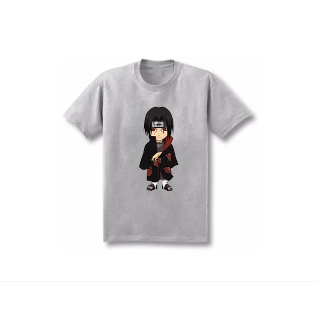 Camiseta Masculina Itachi Uchiha Akatsuki Otaku Naruto Camisa Mangá
