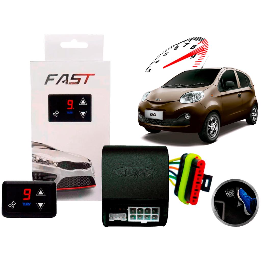 Modulo Tury Fast Acelerador Eletronico Chery Qq 2010 a 2019