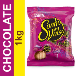 Bombom Sonho de Valsa 1kg - Lacta
