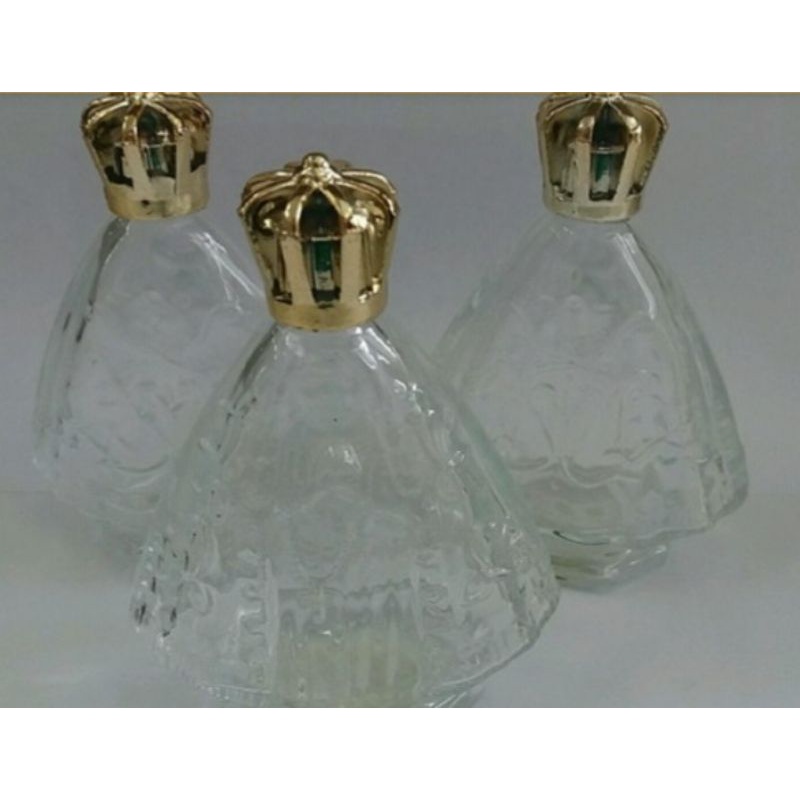 kit10 vidros nossa senhora 90ml com tampa coroa