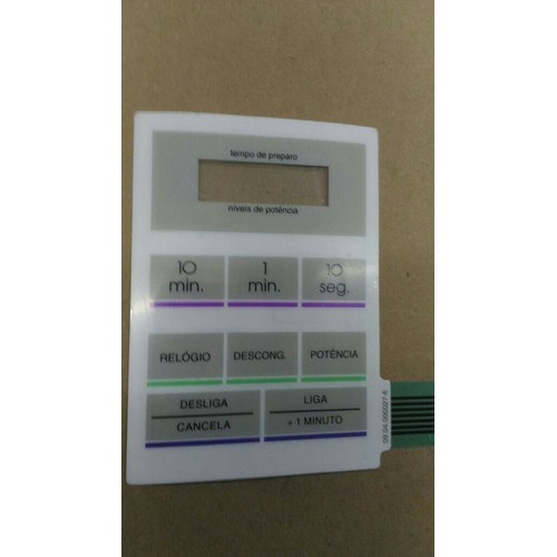 Membrana Teclado  Forno Microondas Sharp Mw 530