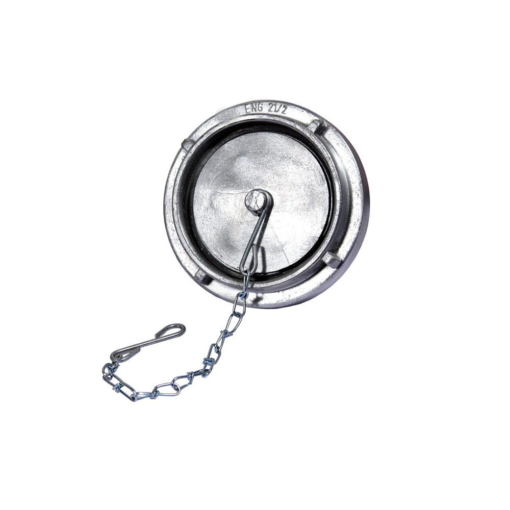 Tampão Storz Em Alumínio Injetado com Corrente 2.1/2"