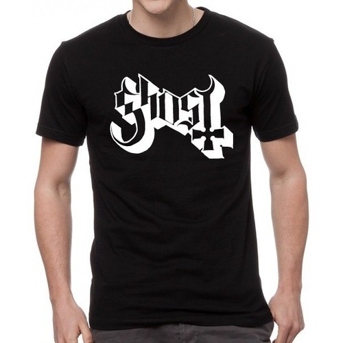 Camiseta De Rock Banda Ghost Camisa Metal P Ao Plus Size