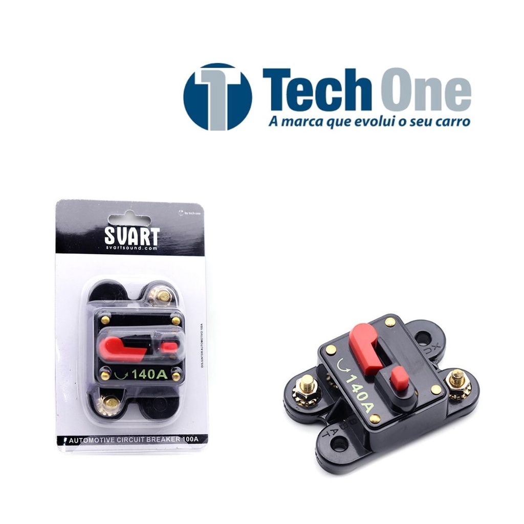 Disjuntor para Som Automotivo 140 Amperes Techone / Technoise