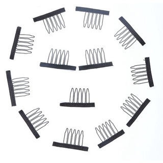 kit com  5 pentes para confeccao de peruca pentinhos p segurar rabo de cavalo cabelo em Oferta na Shopee