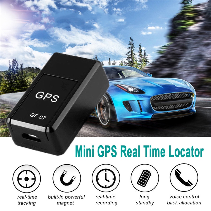 Rastreador GPS Mini GF-07 - Pequeño Y Potente Para Personas, Mascotas O Coches