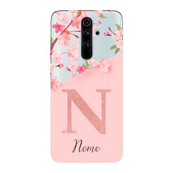 Capinha para Xiaomi RedMi Note 8 Pro Anti Impacto Personalizada com nome - Delicate Flowers