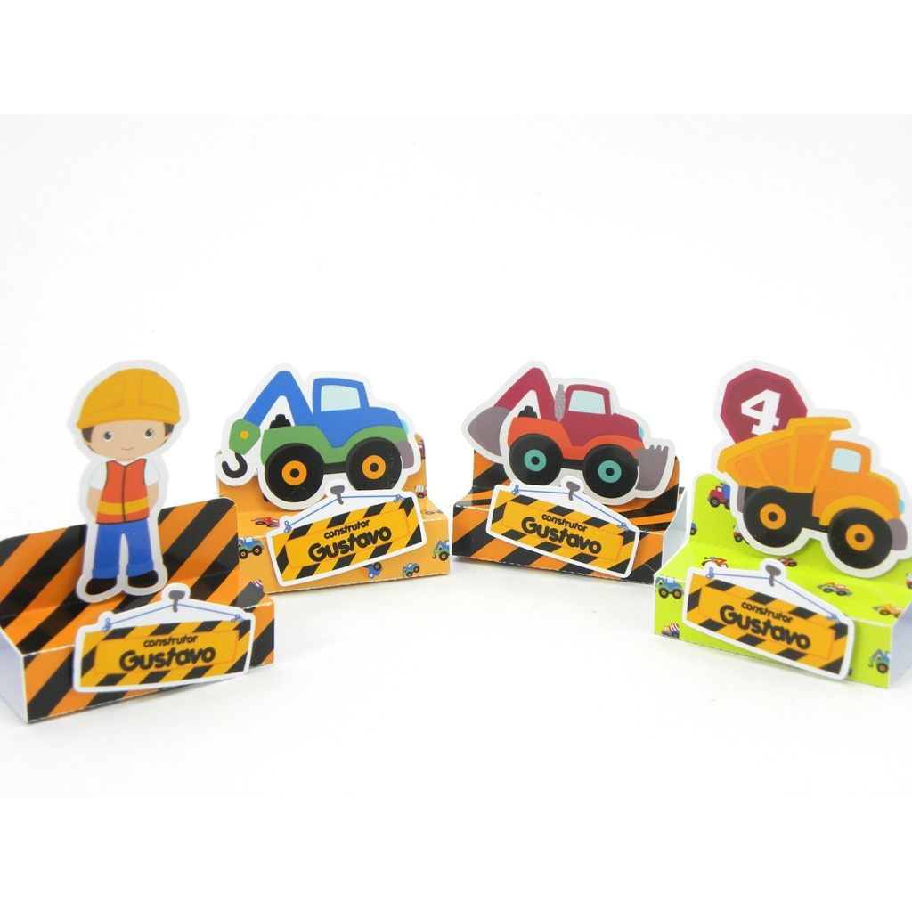 kit 30 itens construçao menino