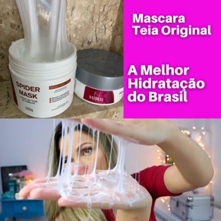 Mascara Capilar de hidratação Profissional efeito Teia de aranha 500 g Natural Hair em Oferta na Shopee