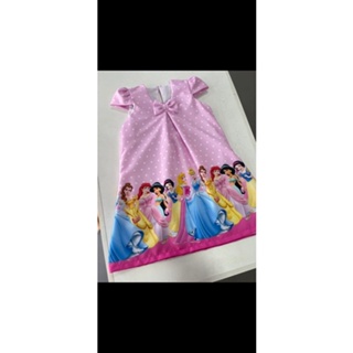 Vestido temático Princesas em Oferta na Shopee