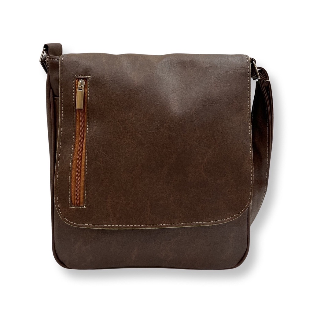 Pasta Masculina pequena estilo carteiro em COURO SINTÉTICO Pasta Masculina pequena estilo carteiro em COURO SINTÉTICO