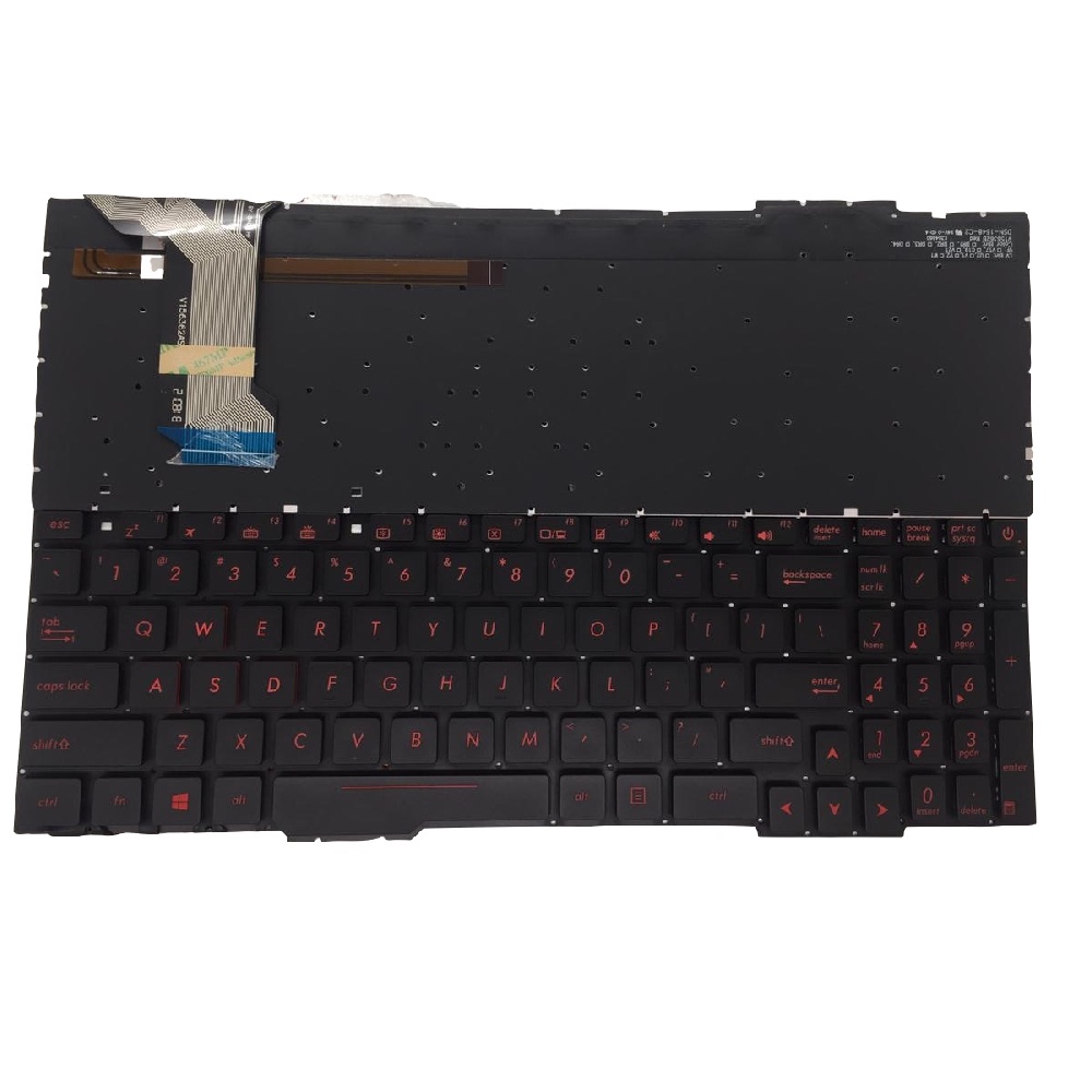 TECLADO P/ NOTEBOOK ASUS ROG STRIX GL553 - US ILUMINADO