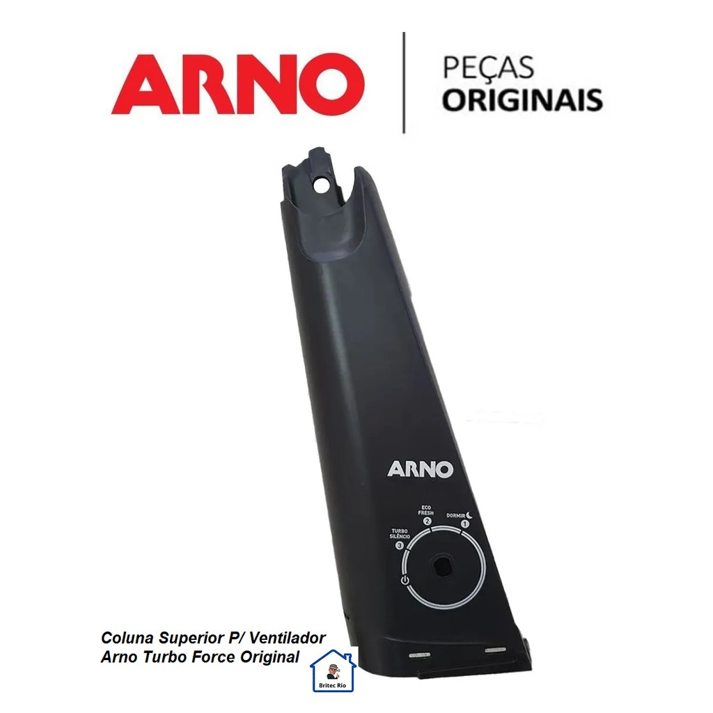 Coluna Superior Para Ventilador Arno Turbo Force Vu4c Original