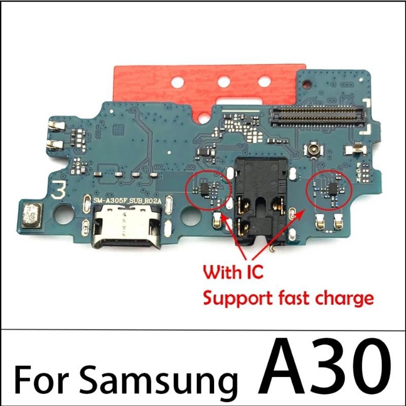 Placa De Carregamento Microfone  GALAXY A30 A305 Turbo em Oferta na Shopee