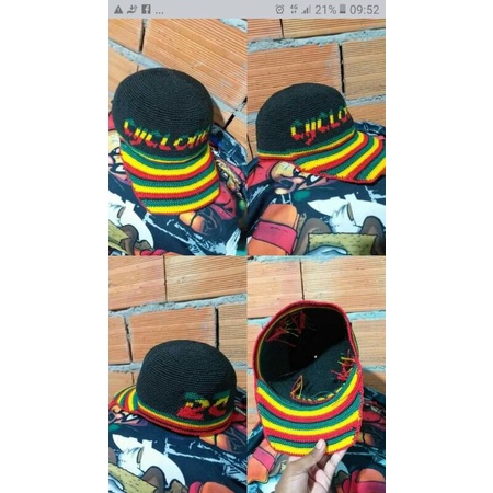 bone Cyclone estilo reggae | Shopee Brasil