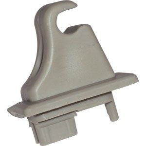 Suporte esquerdo Quebra-sol S10 e Blazer 2003 a 2011 cor cinza gelo Quebrasol Para-sol