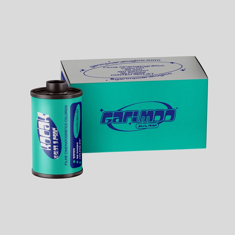 Garimpo Filme 35mm Kodak Vision 250 D 36 Poses