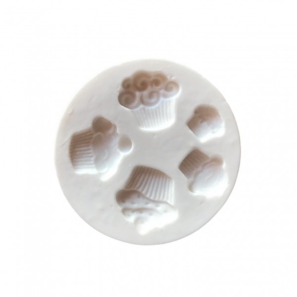 Molde De Silicone Mini Cupcakes Molde Para Confeitaria Molde Para Biscuit 121