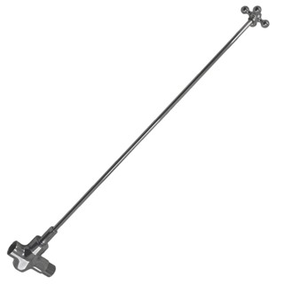 Registro Misturador Externo Chuveiro Aquecimento Solar/Gás Haste 50cm em Oferta na Shopee