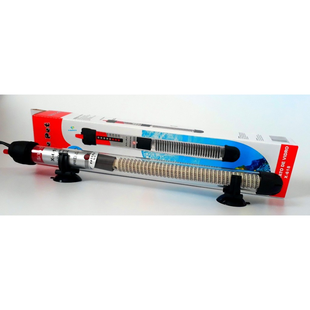 termostato com aquecedor Ace Pet 200w 110v Aquarios Até 200 litros