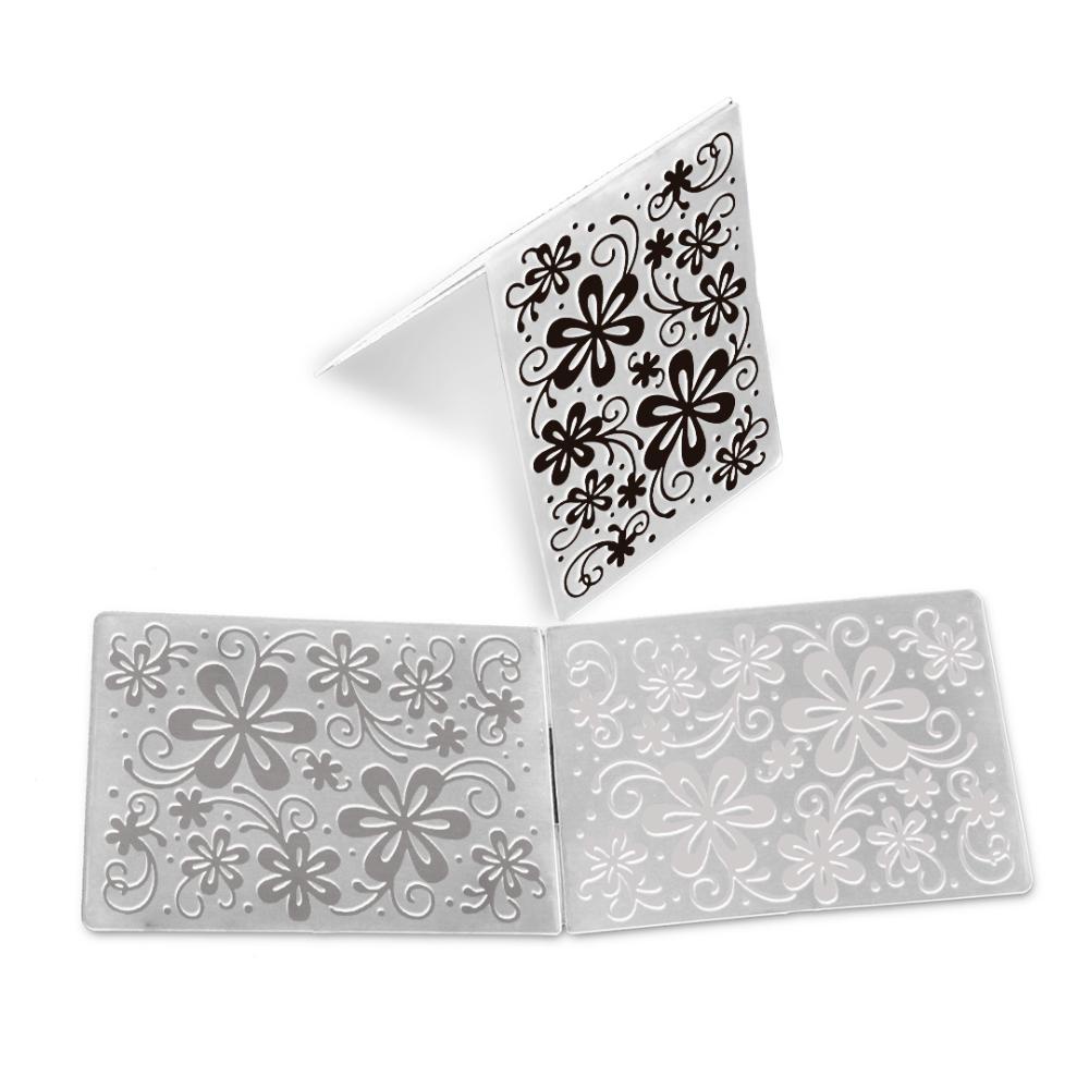 Molde para Embossing Floral Médio - Mimo - 10,6 X 15 cm em Oferta na Shopee