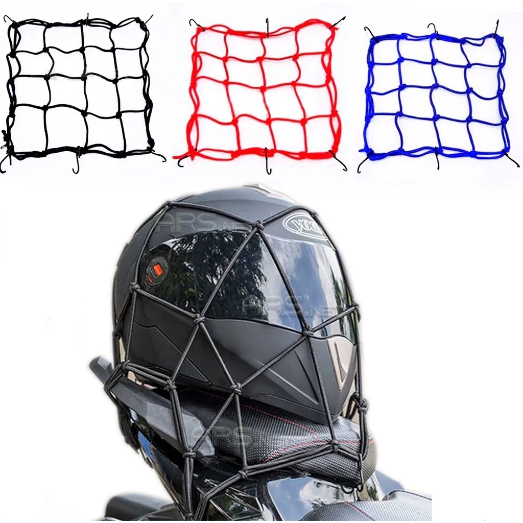 Rede Aranha Elástica Motos Bagageiro Capacete Baú
