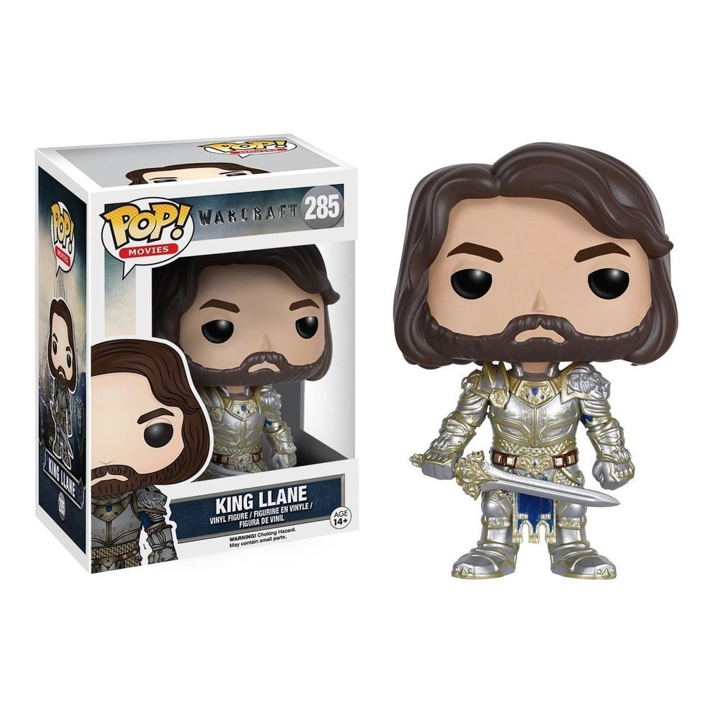 Funko Dorbz – King Llane Aus Warcraft, Vinyl-Figur, Ca. 9 Cm, In Illustrierter Fensterbox, Sammlerstück