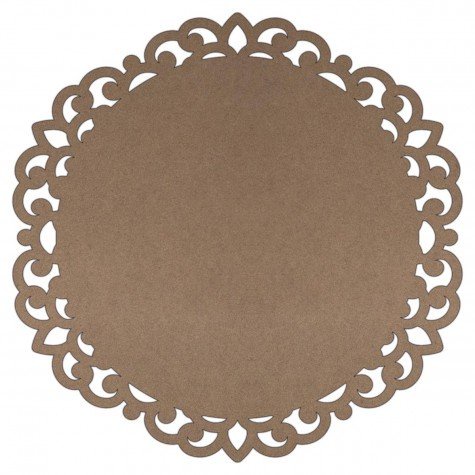 Sousplat MDF Cru ou Branco 35cm Supla Suplats Base para capa Tecido Vários modelos Promoção em Oferta na Shopee