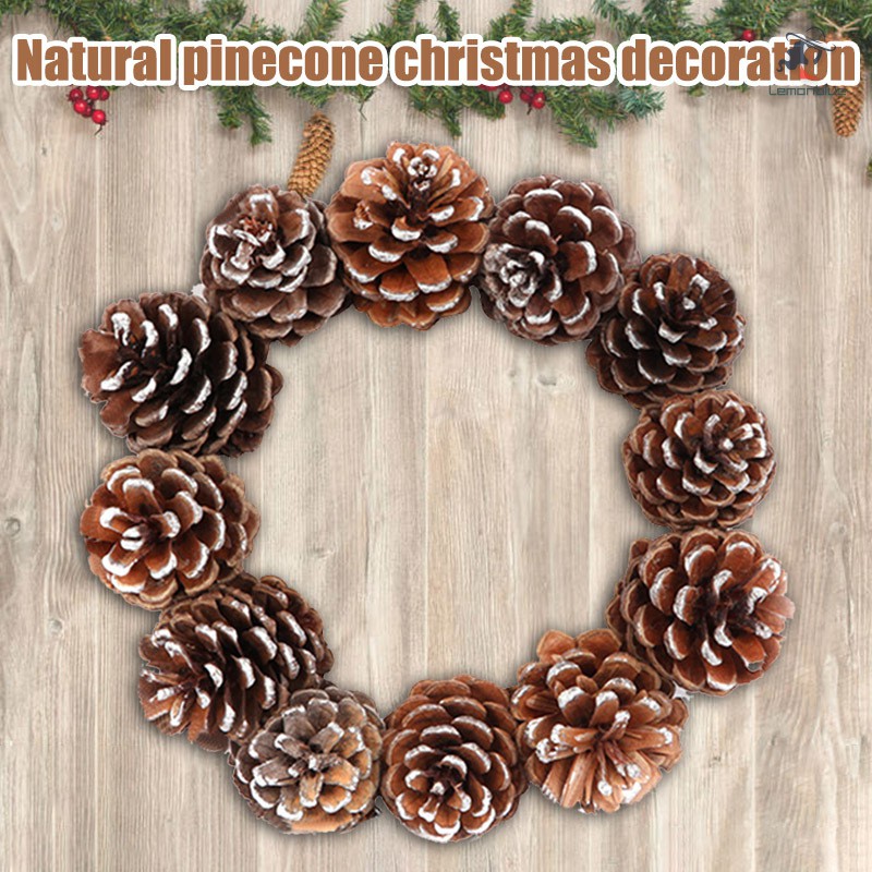 Guirlanda De Pinha Chritmas Para Decoração De Inverno/Enfeite De Festa De  Natal/Casa/Quarto | Shopee Brasil