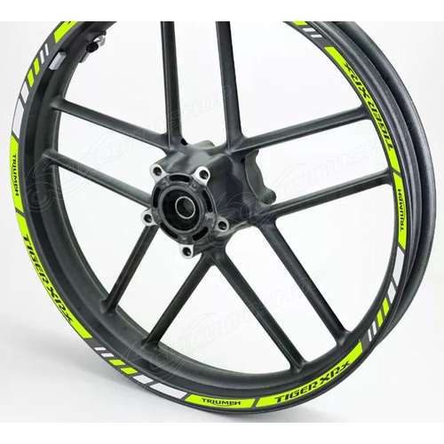 Friso Adesivo Refletivo M1 Roda Moto Triumph Tiger 800 Xrx