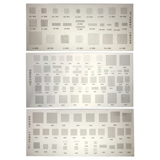 Kit Stencil BGA Universal 26 33 55  01132 em Oferta na Shopee