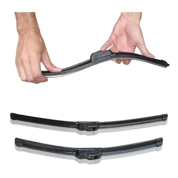Palheta Frontal Par Limpador de Parabrisa Para-BrisaChevrolet A10 / C10 / D10 / D20 1964 a 1985
