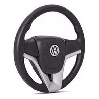 Volante Esportivo Gol G5 Polo Novo 09-13 Golf novo Fox Gol G6 Voyage 08-13 S/ AirBag Cruze Cubo ALUMÍNIO GRÁTIS  Vw
